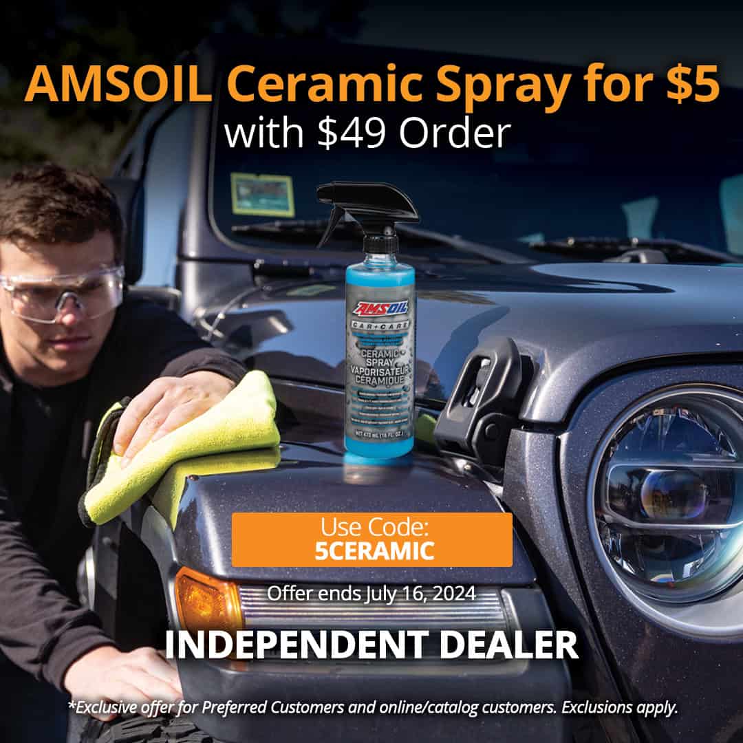 SOCIAL_ID_1080x1080_Ceramic_CA AMSOIL Ceramic Spray for just $5 with order of $49