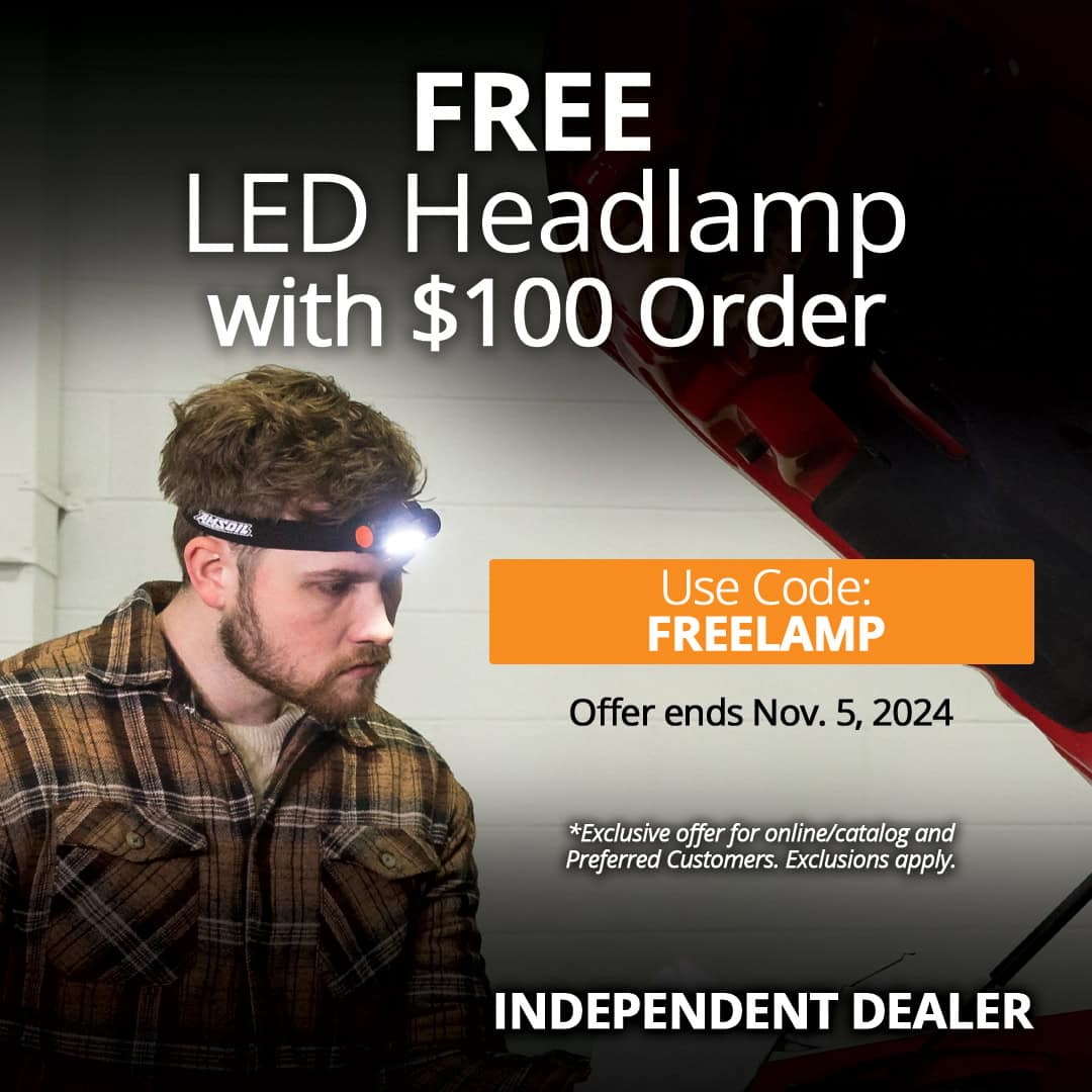 Free AMSOIL LED headlamp with $100 order Free AMSOIL LED headlamp with $100 order