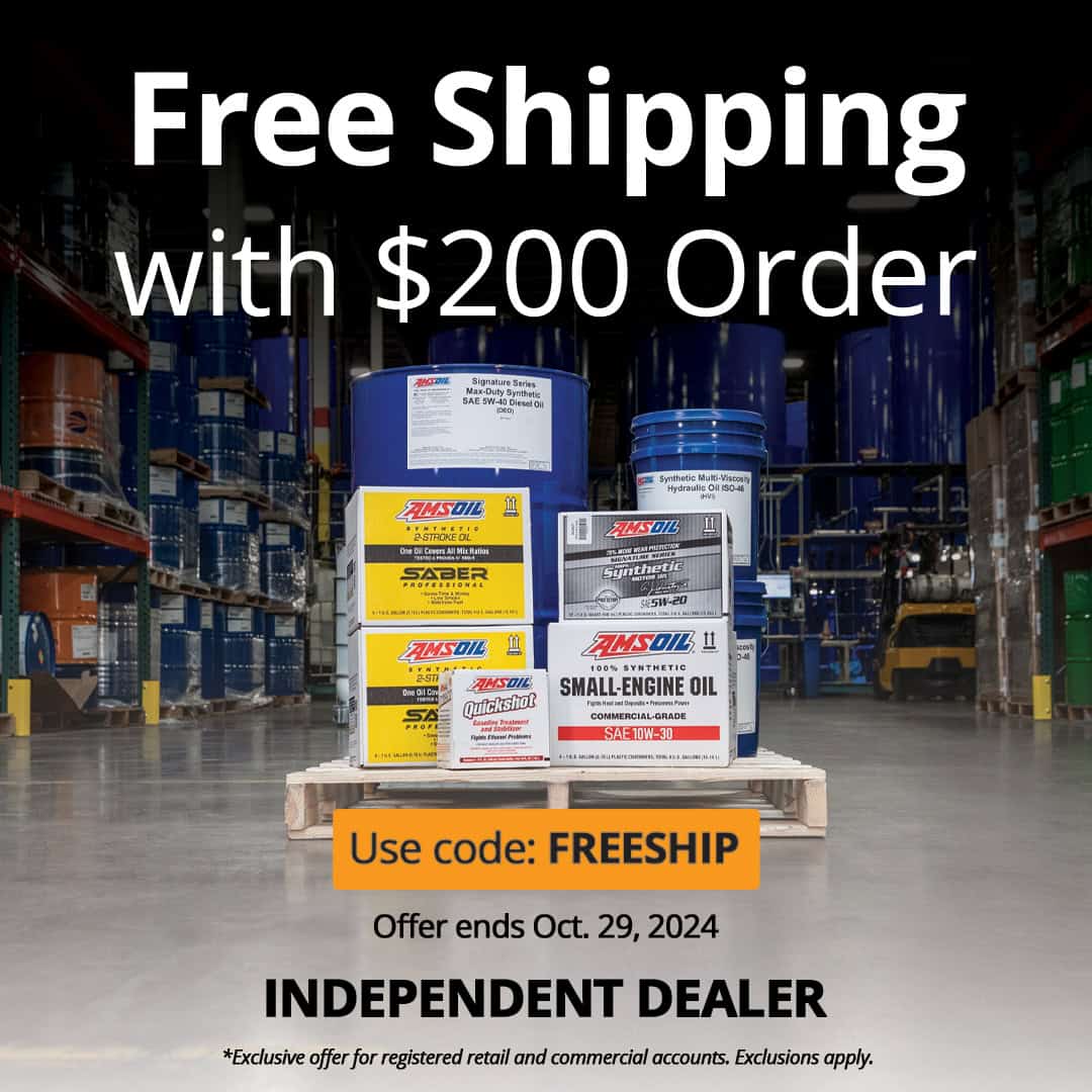 AMSOIL Free shipping with $200 order